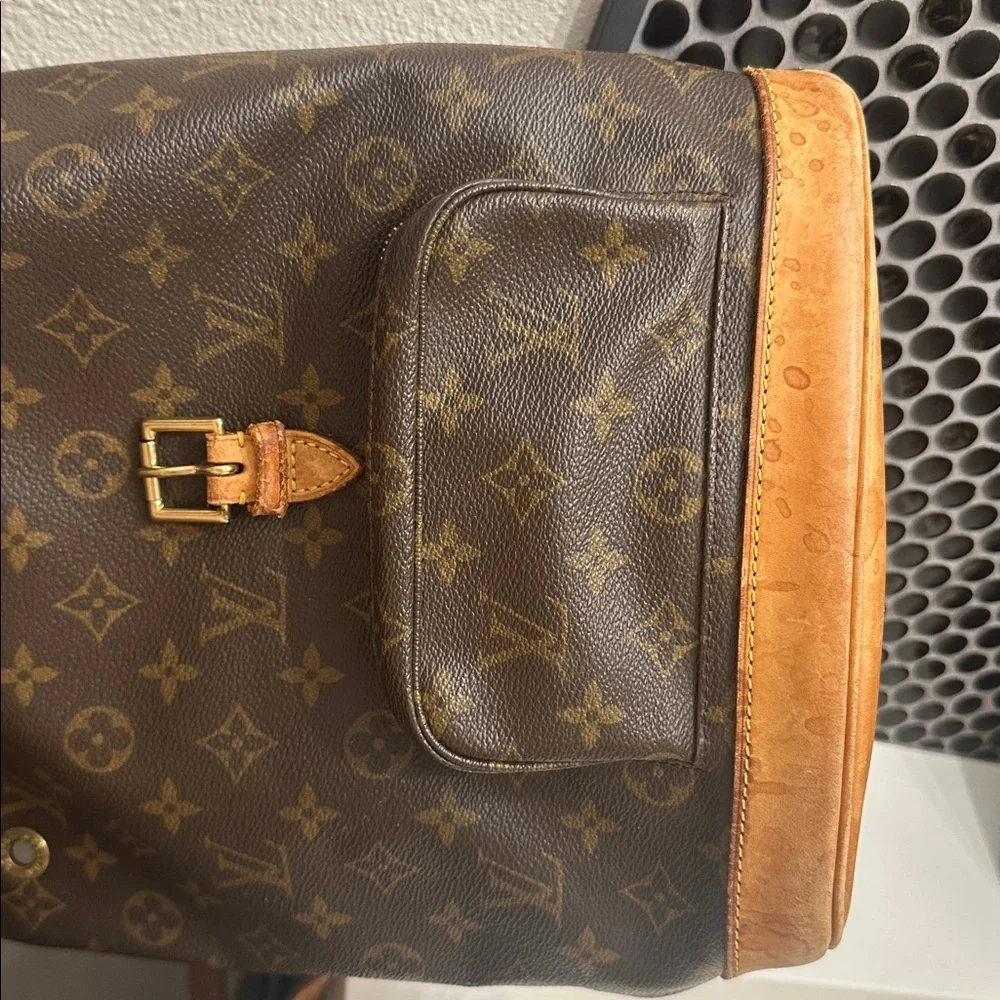 Louis Vuitton backpack montsouris mm LV monogram bag vintage designer backpack - Picture 10 of 17